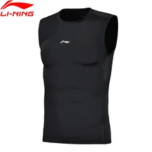 Li-Ning/мужские профессиональные жилеты облегающие быстросохнущие дышащие спортивные удобные топы без рукавов AUDN019 CJFM18