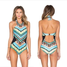 Сексуальный купальник женский цельный Холтер толкап Монокини 1 шт купальный костюм с открытой спиной купальник большого размера s-xl