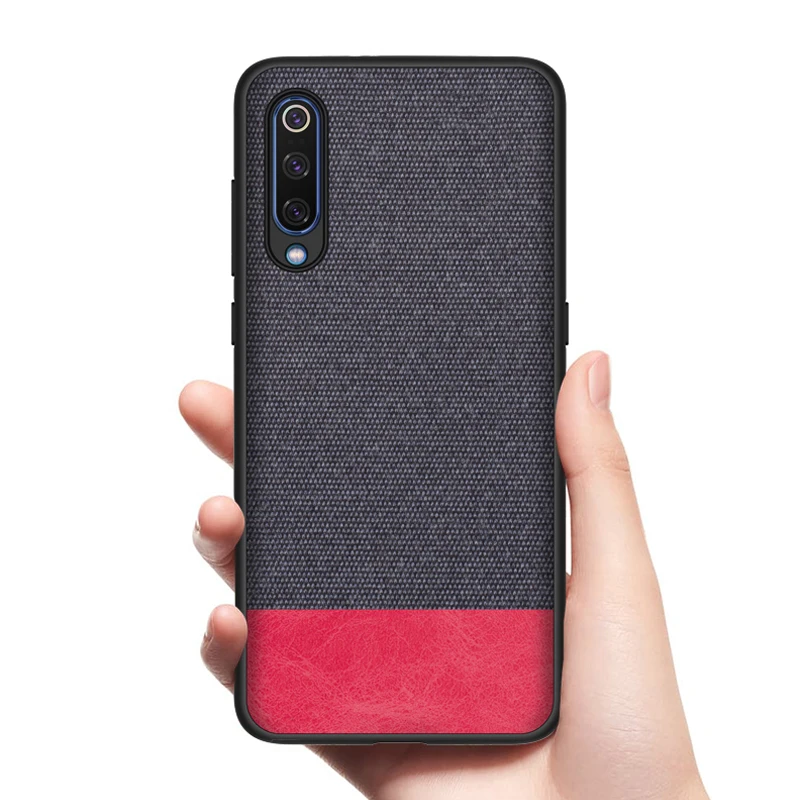 Для Xiaomi Mi 9 чехол ZROTEVE Силиконовый ТПУ Край холст задняя крышка модная ткань для 8 SE