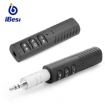 

iBesi Bluetooth Receiver 3.5mm Jack Bluetooth Audio Transmitter Handsfree Wireless Car Auto Bluetooth Adapter