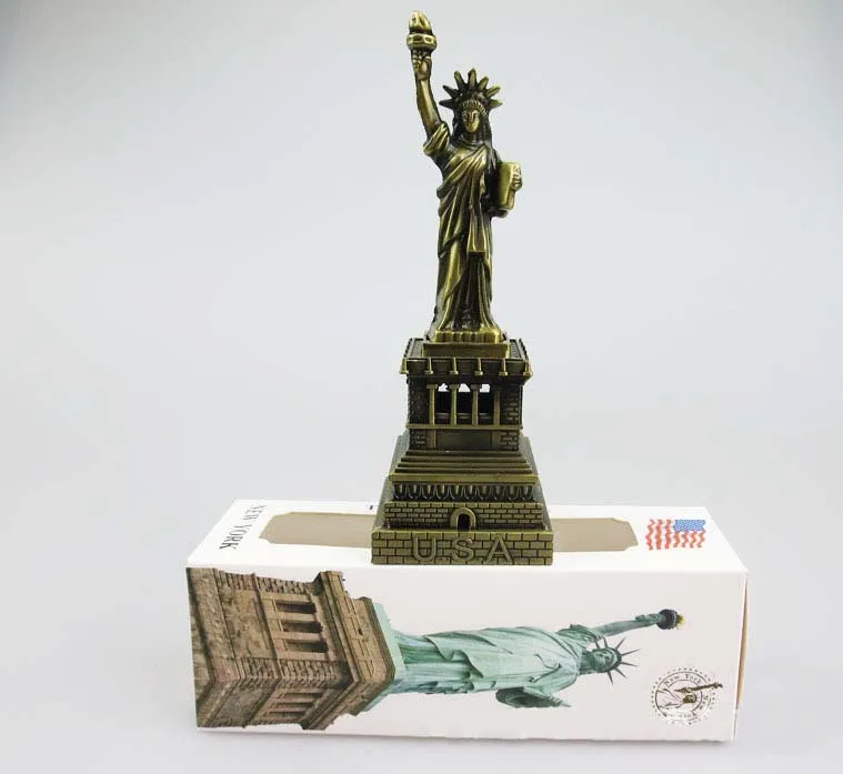 Statue of Liberty Tourism Souvenir Crafts Retro Window Ornaments Home Table Decorationgift