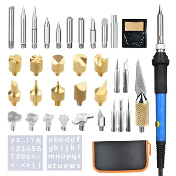 

37 Pcs/Set Electric Soldering Iron Engraving Tools for Wood Embossing Pyrography ALI88