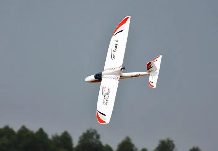 2000 мм 2 м размах крыльев SkySurfer rc планер тренер самолет комплект