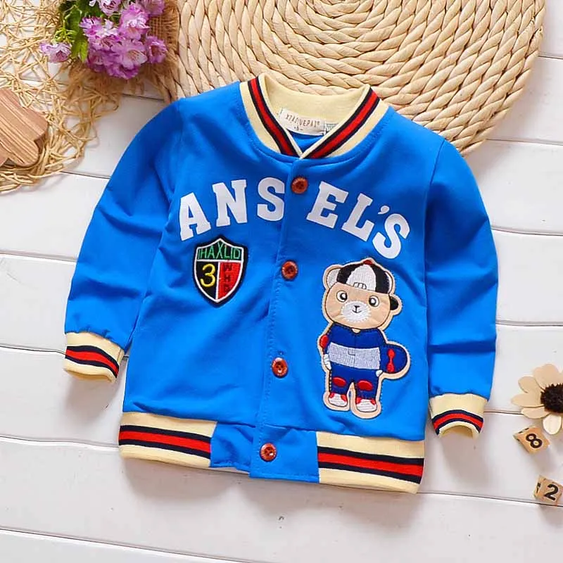 BibiCola baby boy spring autumn coats newborn baby casual outerwear for