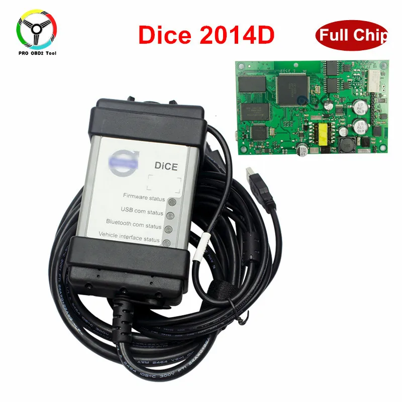 

2018 A++ For Volvo Vida Dice 2014D Diagnostic Tool Full Chip Green PCB Board For Volvo Scanner Dice Pro With Multi-Language