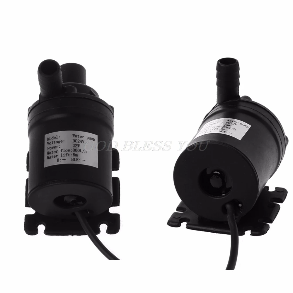 Water Pump 800L/H 5m DC 12V Solar Brushless Motor Water Circulation Submersible Water Pump Solar