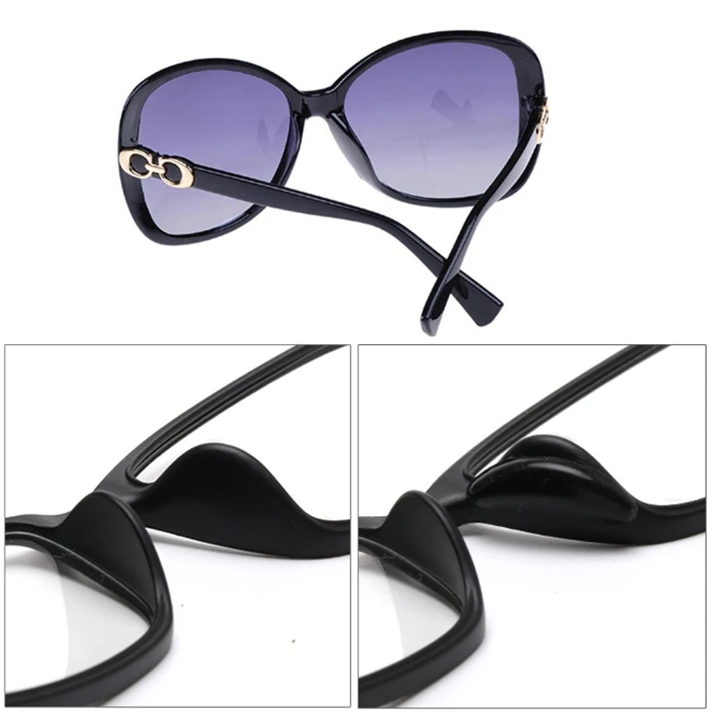 

10 Pairs Eyeglasses Sunglasses Adhesive Silicone Non-slip Stick on Nose Pads