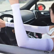 Новинка 1 пара Защита от солнца рука охлаждения рукава согревающие нарукавники УФ защита рукава