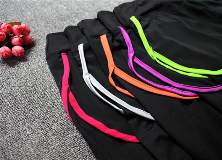 Профессиональные женские Спорт и штаны для отдыха Супер стрейч плотный шорты+ Штаны комплекты активного Бег Фитнес Штаны