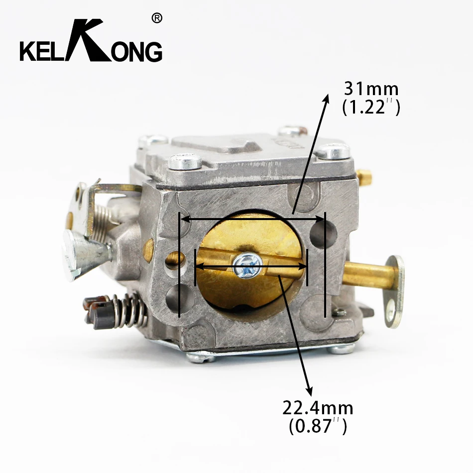 A BRAND NEW GASOLINE ENGINE MOTOR CARBURETOR PARTS FOR HUSQVARNA 350 CHAINSAWS