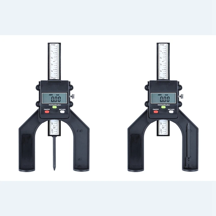 0-130 мм Цифровой измеритель высоты Настольная пила 80 мм глубиномер 3 единицы дюймов/мм/дробь фиксирующий винт деревообрабатывающий фрезерный станок настольные инструменты