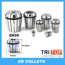 

15pcs ER20 Accuracy 0.02mm Spring Collet Set For CNC milling lathe tool Engraving machine Free Shipping