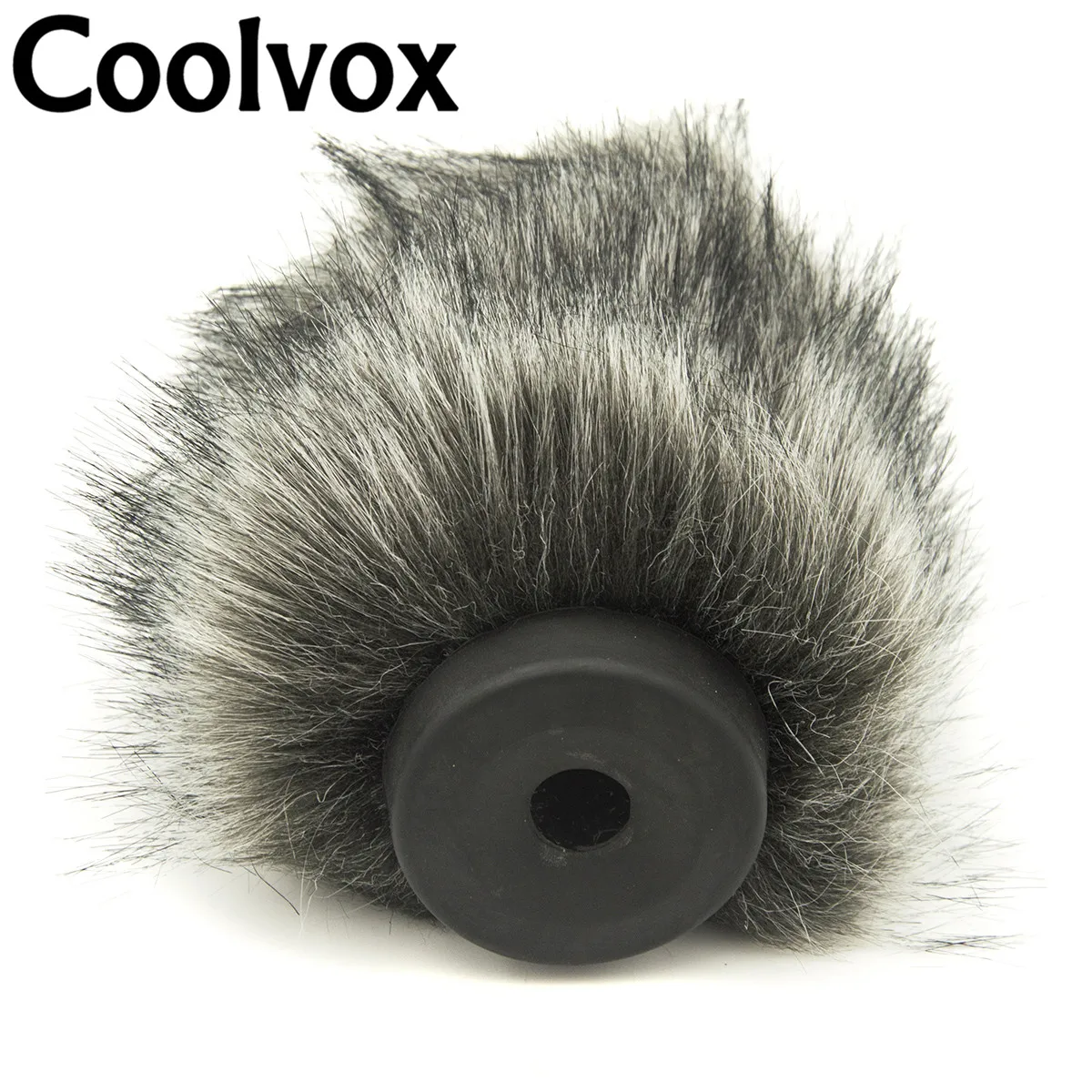 Coolvox MIC лобовое стекло муфта для лобового стекла для RODE VideoMic для Takstar SGC-598 MKE600 искусственный мех ветровой щит 12,5 см Deepth