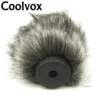 Coolvox MIC Windshield Windscreen Muff for RODE VideoMic for Takstar SGC-598 MKE600 Artificial Fur Wind Shield 12.5cm Deepth ► Photo 3/5