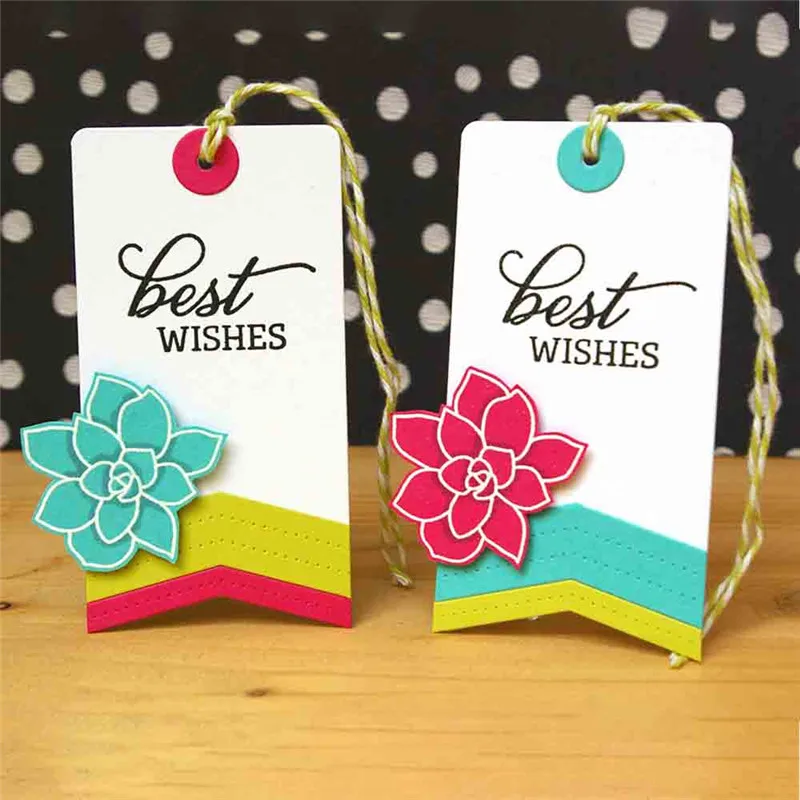 

GJCrafts Kit Tag Metal Cutting Dies Scrapbooking Card Making Album Embossing Stencil Die Cut Craft Dies New 2019 Decoration