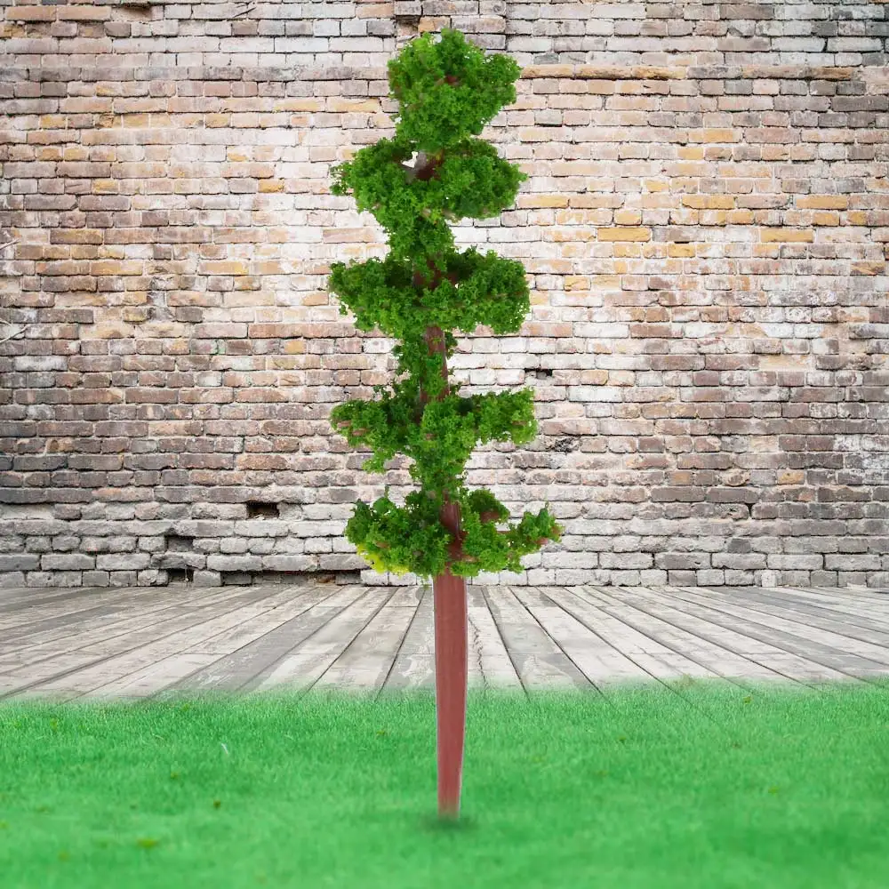 100 шт./компл. пластиковая модель деревья архитектурная модель для железной дороги макет сад Пейзаж Деревья модель Diorama миниатюры