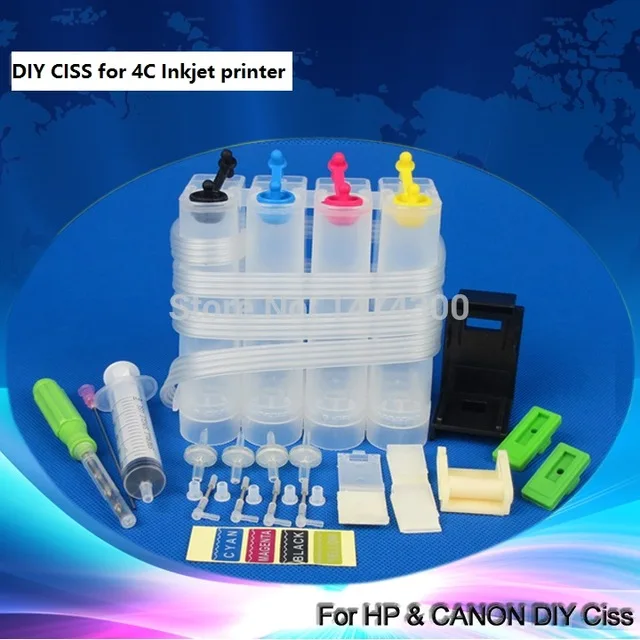 

XIMO DIY bulk ink system for Canon pg512 cl513 PG-512 CL-513 Ink For Canon Pixma iP2700 MP230 2702 240 250 252 260 270 272 280