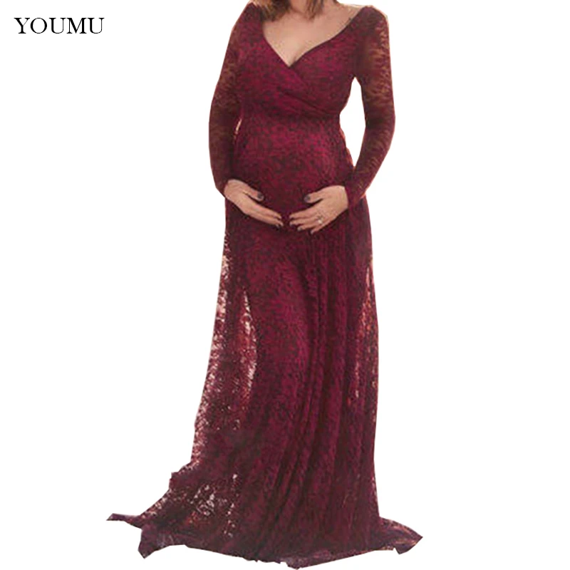 plus size maroon maxi dress