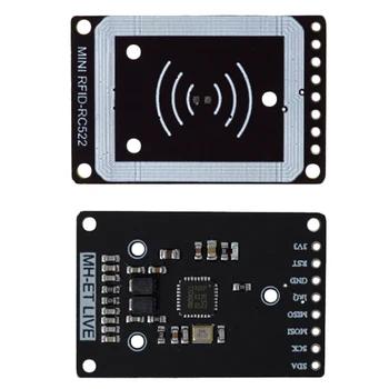 

Mini Rc522 Rfid Sensor Module Card Reader Writer Module I2C Iic Interface Ic Card Rf Sensor Module Ultra-Small Rc522 13.56Mhz #8