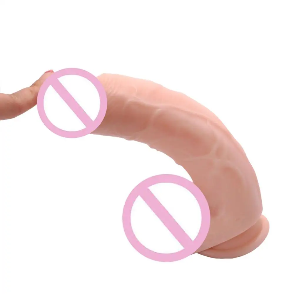 7.87 inch Realistic Huge Dildo Sucker Big Artificial Penis Sex Toys for Women Adult Sex Products Sexshop