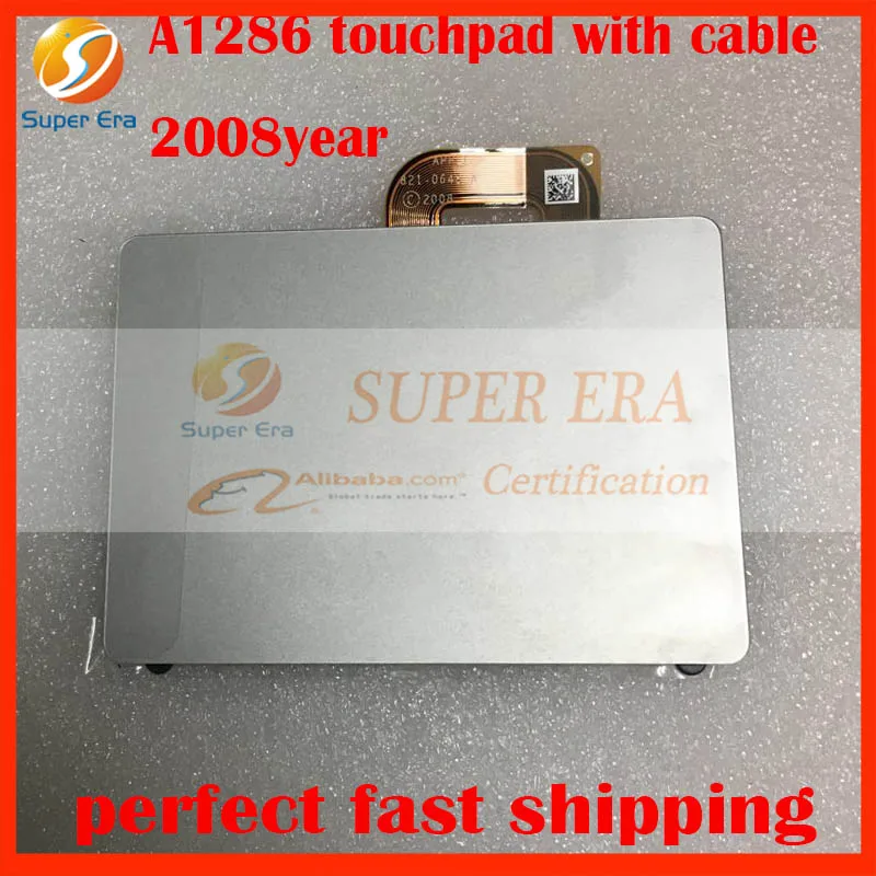 

NEW perfect original touchpad with W/ cable for macbook pro 15'' A1286 touchpad trackpad touch pad with W/ cable 2008year