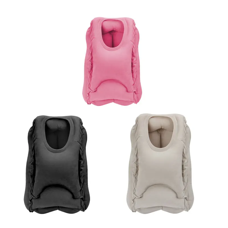 3 color adult inflatable neck pillow chill bean bag best inflatable