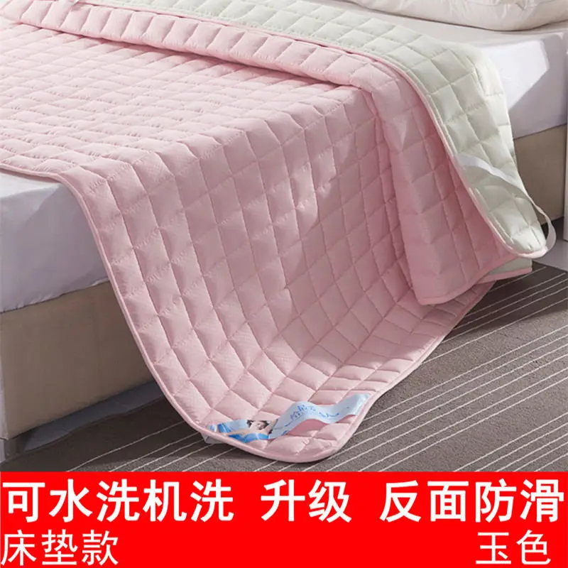 One piece quilted mattress with padded waterproof mattress cover anti-mite protection pad cover