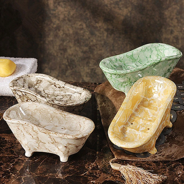 Handmade Marble Soap Dish
