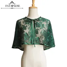 Элегантное кружевное болеро с ремешком, женская накидка для невесты, кружевная Женская шаль, вечерние накидки, короткая свадебная накидка, винтажные свадебные аксессуары