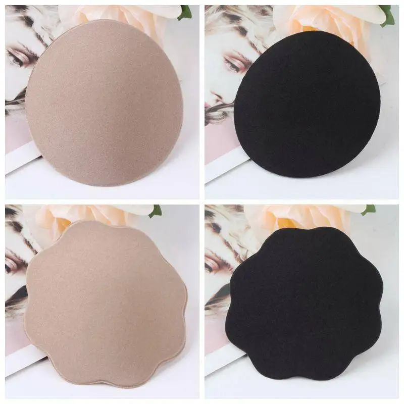 Free ship Round/Flower Silicone Bra Self Adhesive Breast Pad Pasties