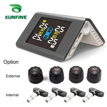 

Smart Car TPMS Tyre Pressure Monitoring System Solar Energy TPMS Digital LCD Display Auto Security Alarm Systems