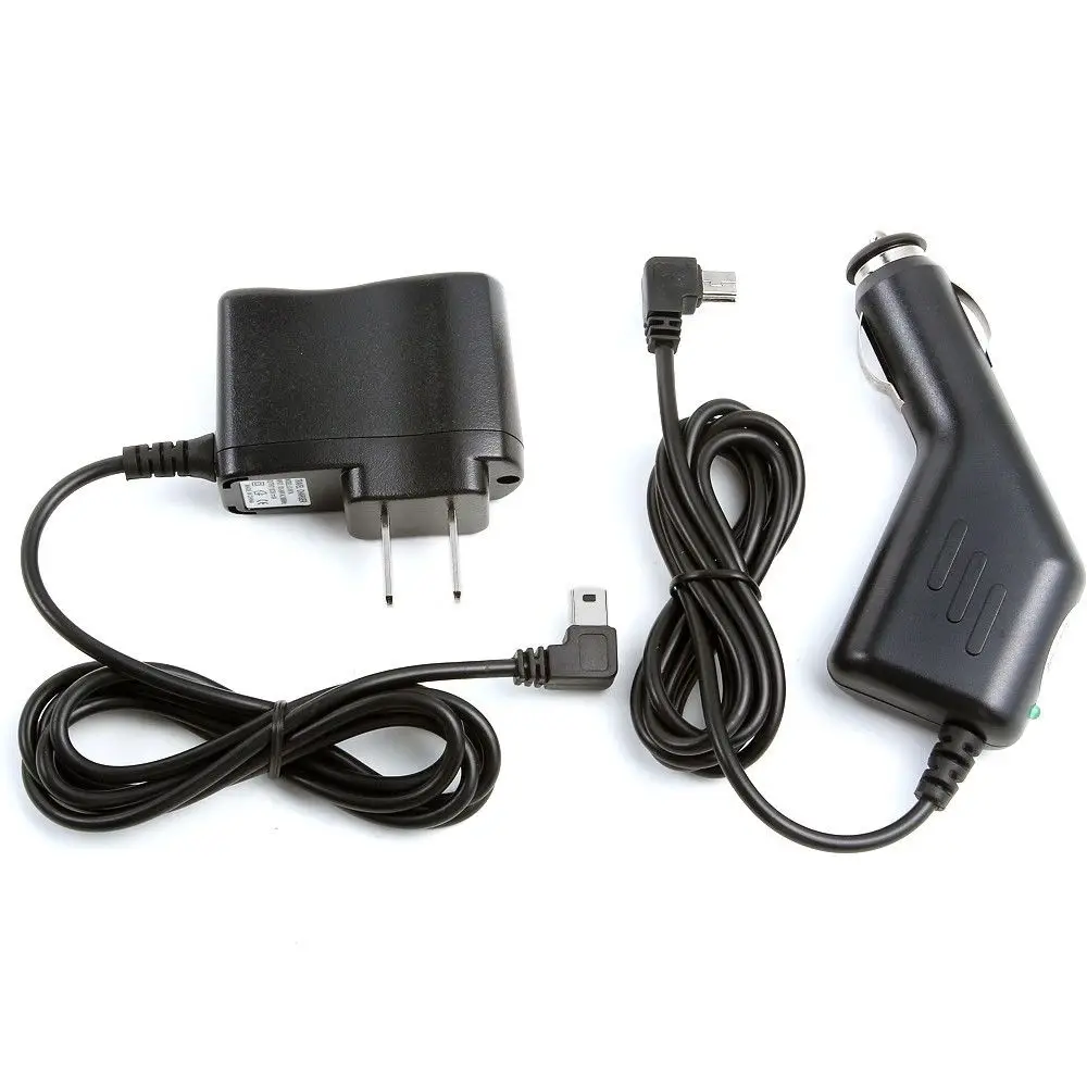 Car Charger +AC/DC Home Wall Power Adapter For Garmin GPS Oregon 600 t/m 650 t/m