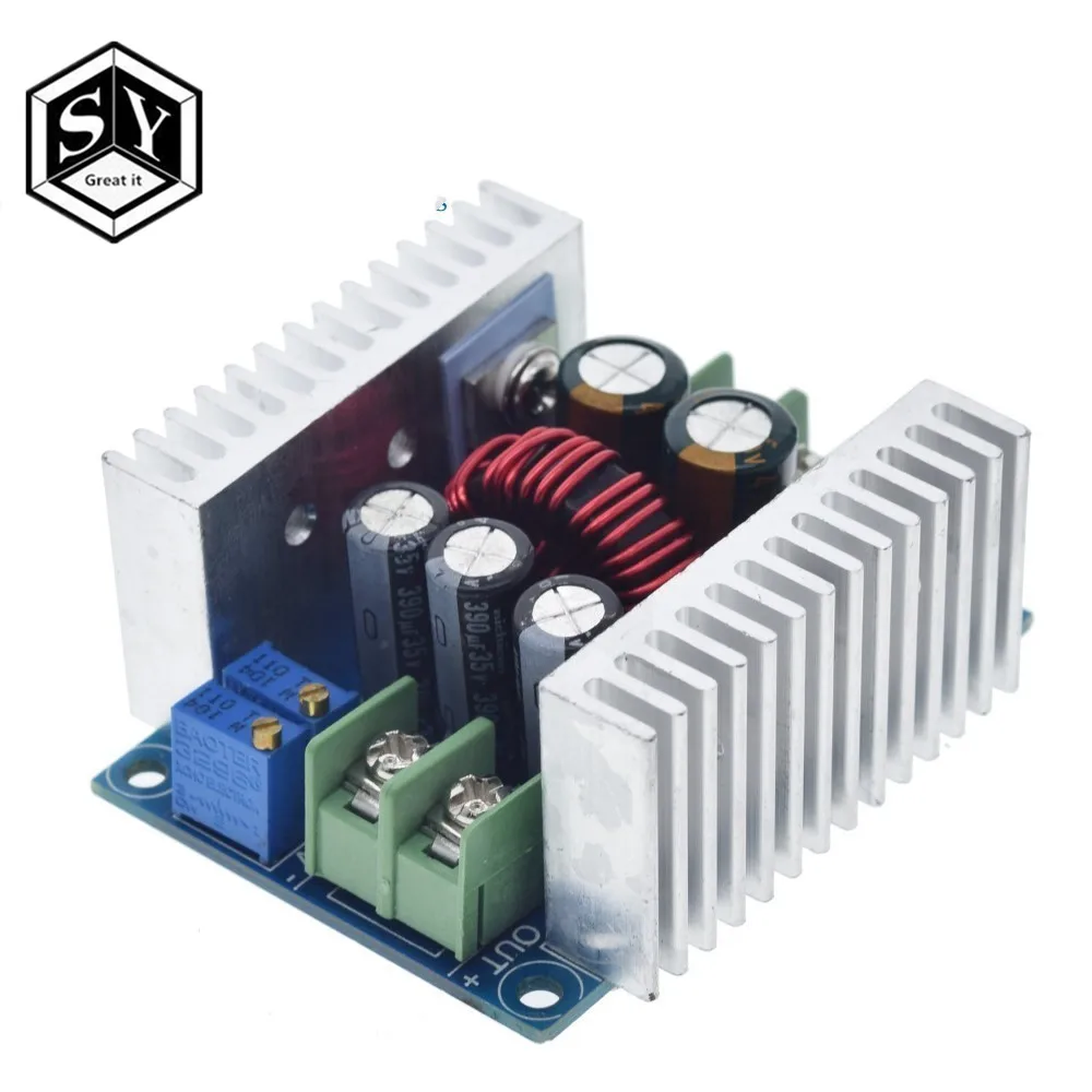 

300W 20A DC-DC Buck Converter Step Down Module Constant Current LED Driver Power Step Down Voltage Module Electrolytic Capacitor