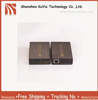 

Free Shipping+HDMI over single 60m/200ft 1080p UTP Cables with Dual IR Control effective hdmi Cat5e/6 Extender