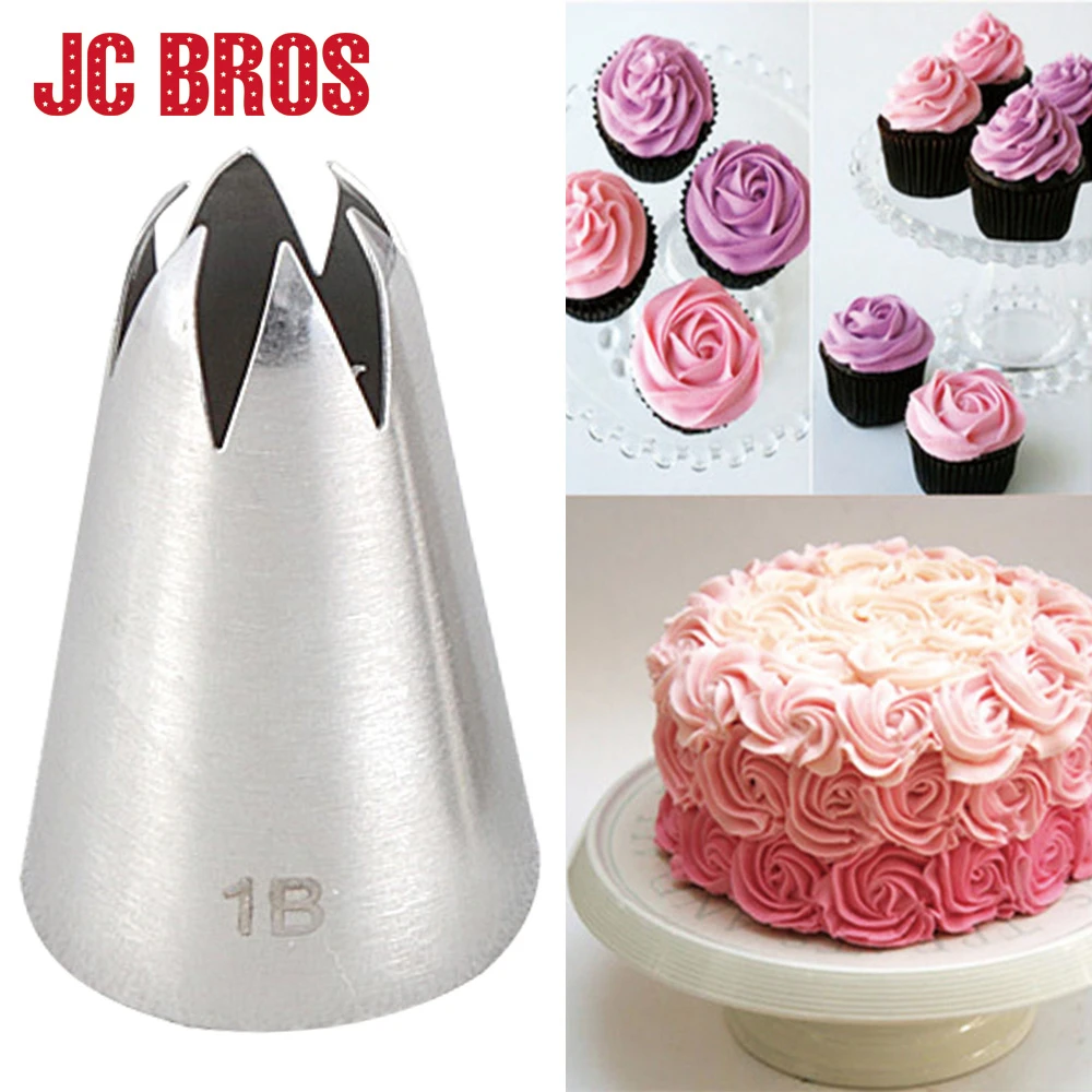 boquilla para manga pastelera de gran tamano 1b boquilla para decorar tortas boquillas de hielo herramientas de pasteleria y horneado