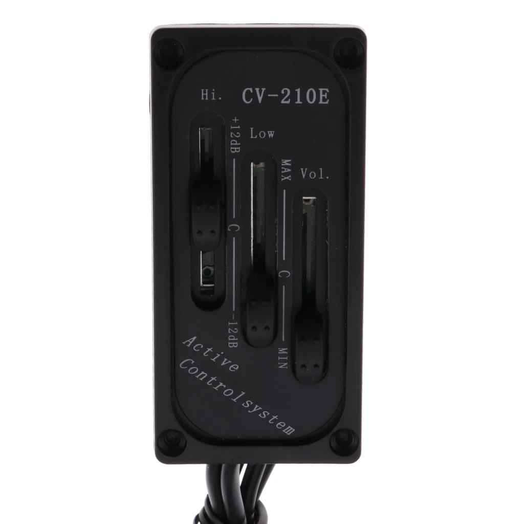 1 Set ABS CV-210E Violin Cello Passive Pickup Piezo Violin Cello Accessory Black