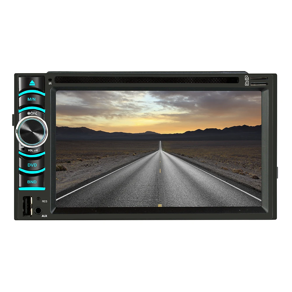 HEVXM 6116 Android 6,2 pulgadas car GPS navegación reproductor de DVD doble husillo multifunción reproductor de DVD radio 2Din vehículo MP5 Playe