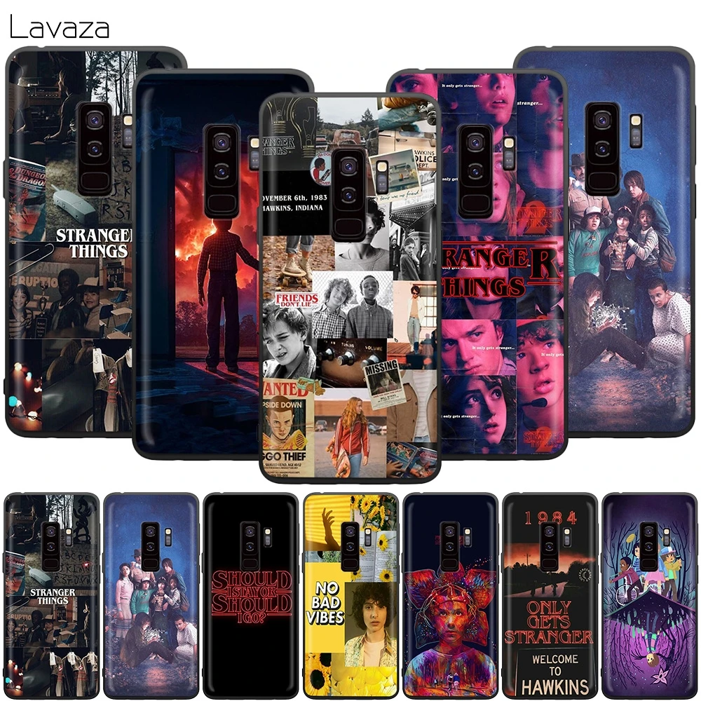 

Lavaza Stranger Things Case for Samsung Galaxy J6 A9 A8 A7 A70 A6 A5 A50 A40 A30 A3 A10 2018