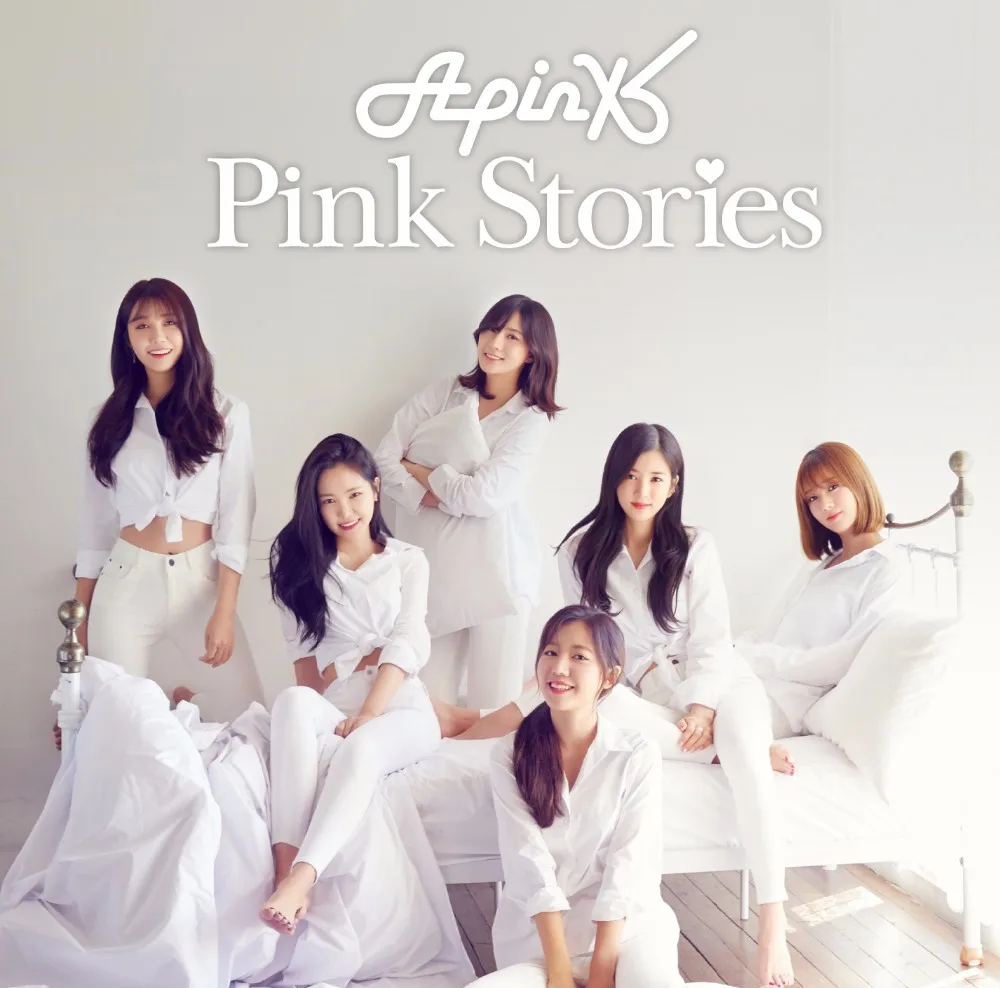 Apink с автографом Подписанная Рукой альбом оригинальный розовый рассказы японской версии издание 012018