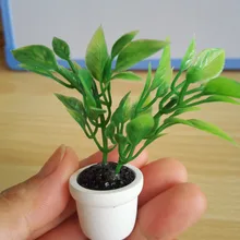 Мини кукольный домик миниатюрная мебель аксессуары украшения комнатных растений