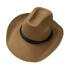 Adjustable Rope Male Female New Fashion Western Style Caps Cowboy Cowgirl Hats