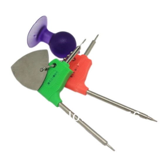 

free shipping protable 6 in 1 Multi-purpose Keychain screwdriver set for iphone4 4S 5 screw opening tools kit