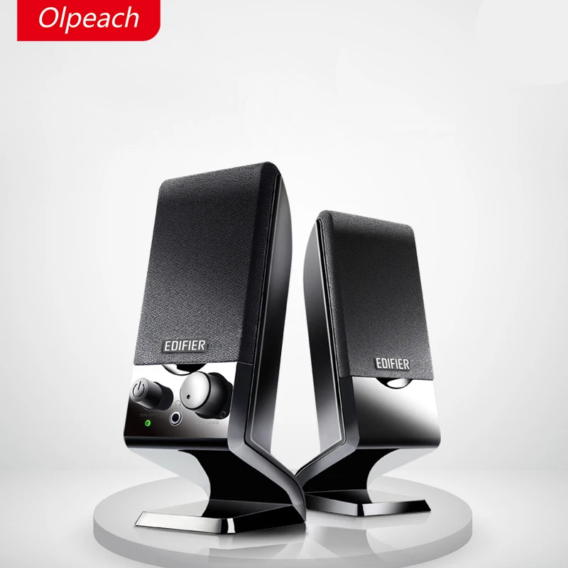 Olpeach USB2.0 Мини-компьютер Динамик с силой Поддержка USB Мощность стерео сабвуфер 3.5