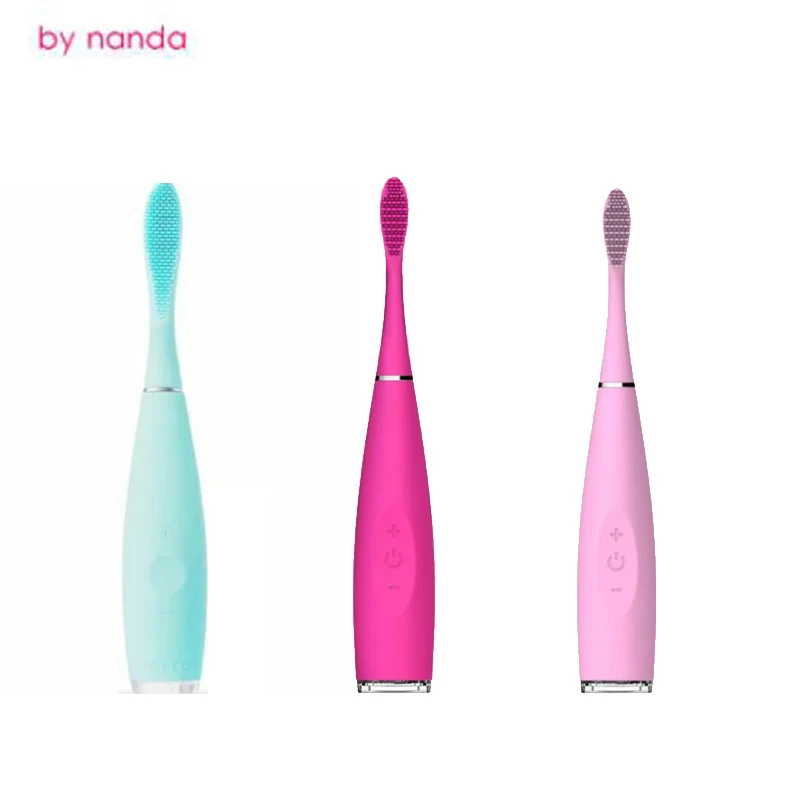 

High quality Hybrid Electric Toothbrush Mint Rechargeable Waterproof Sonic Toothbrush For Adult 3 Color With day Mask