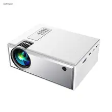 MINI Projector, 1080x800 Resolution, LCD Portable 3D Beamer for 4K Home Cinema