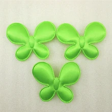 25 шт 45*35 мм форма бабочки простой цвет патч, материалы для ручных поделок для украшения одежды декор, 25Yc6988