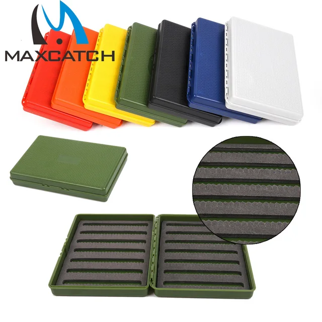Best Price Maximumcatch Super Slim Fly Fishing Box , Plastic Colorful Fly Box Can Hold 408 Flies Waterproof Fishing Box with Foam Best Price Maximumcatch Super Slim Fly Fishing Box , Plastic Colorful Fly Box Can Hold 408 Flies Waterproof Fishing Box with Foam
