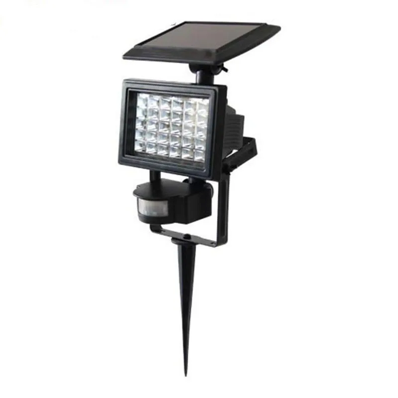 

30 LED Solar body sensor light Wall-mounted double use Outdoor waterproof integrated solar LED lamp