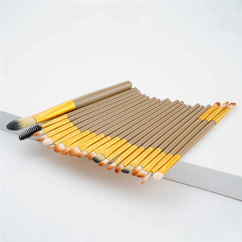 

HAICAR Makeup brushes New 20 pcs Makeup Brush Set tools Professional Wool Make Up Brush Set cosmetic brushes Jan29