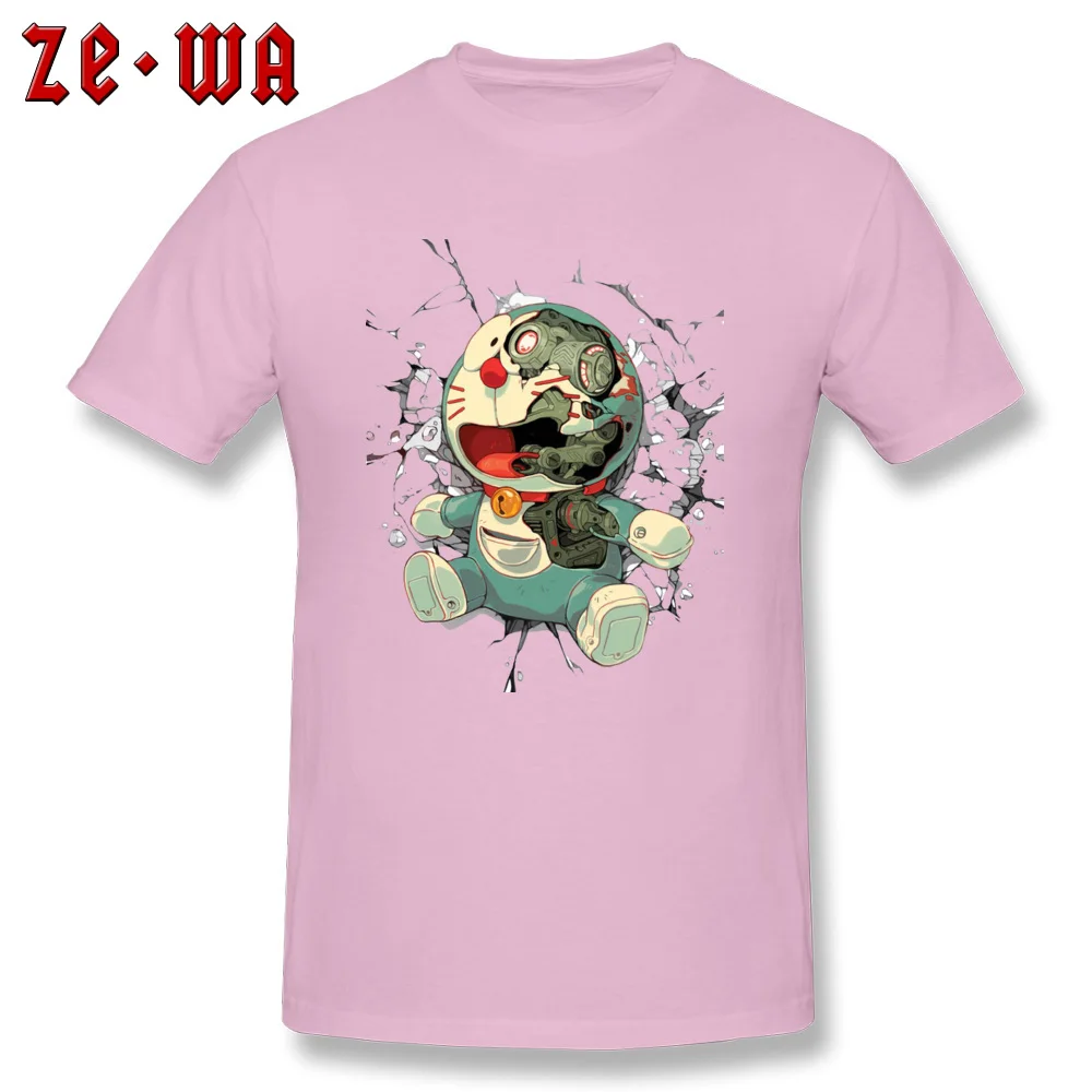 2018925Y61 New Arrival Print Tops & Tees Crew Neck ostern Day 100% Cotton Fabric Short Sleeve T-shirts for Men Casual T Shirts 2018925Y61 pink